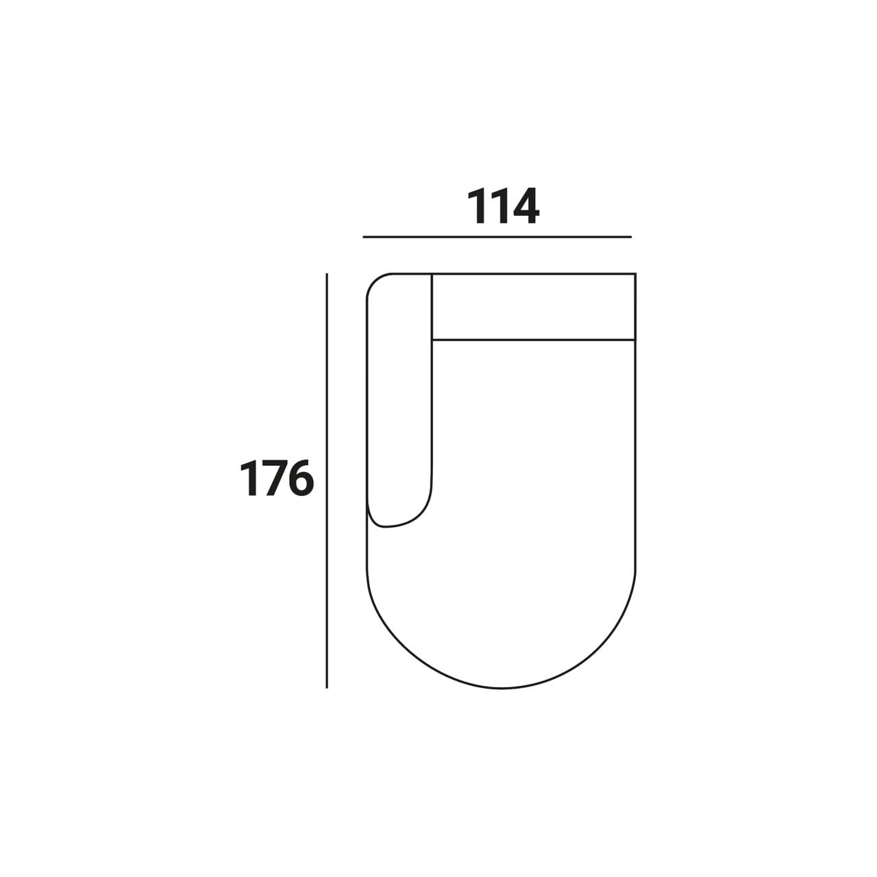 Richmond Interiors Sofa Albina – Lounge-Modul links, individuell konfigurierbar Modul-Sofa Richmond Interiors