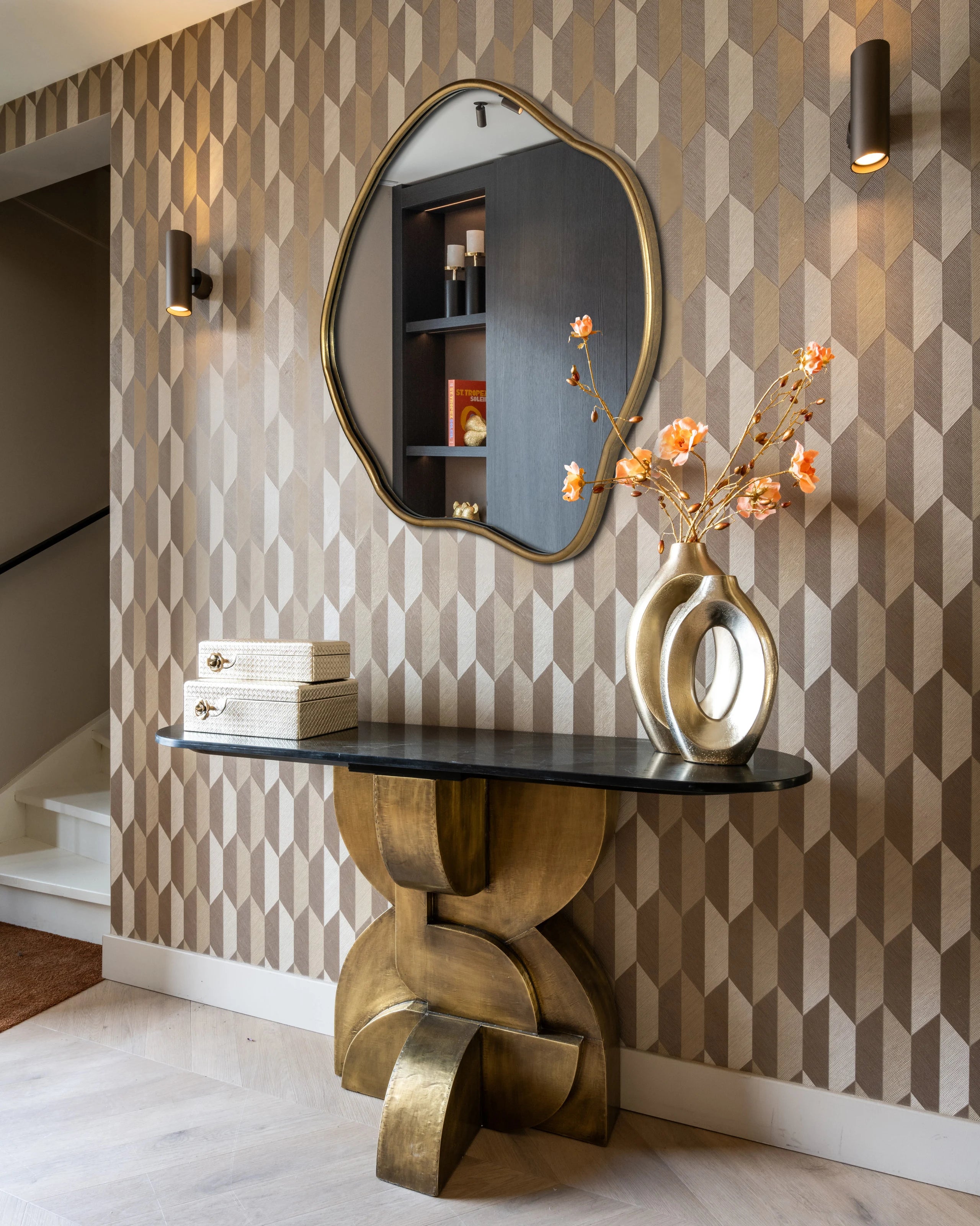 Richmond Interiors Buchständer Kiss gold gold Buchständer Richmond Interiors