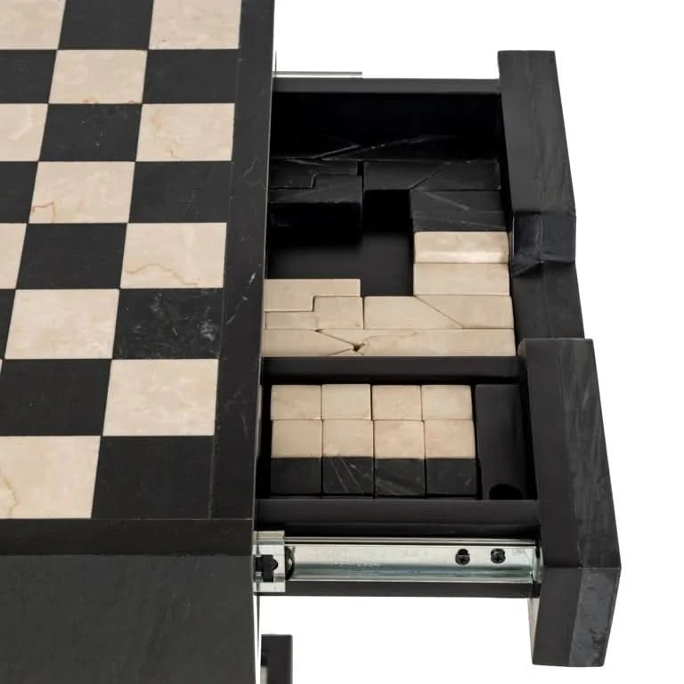 Richmond Interiors Schachtisch Davos (Black) Sofatisch Richmond Interiors
