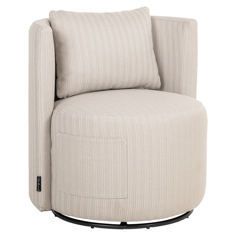 Richmond Interiors Outdoor Drehstuhl Marlin beige (22080 Beige) Outdoor Drehstuhl Richmond Interiors