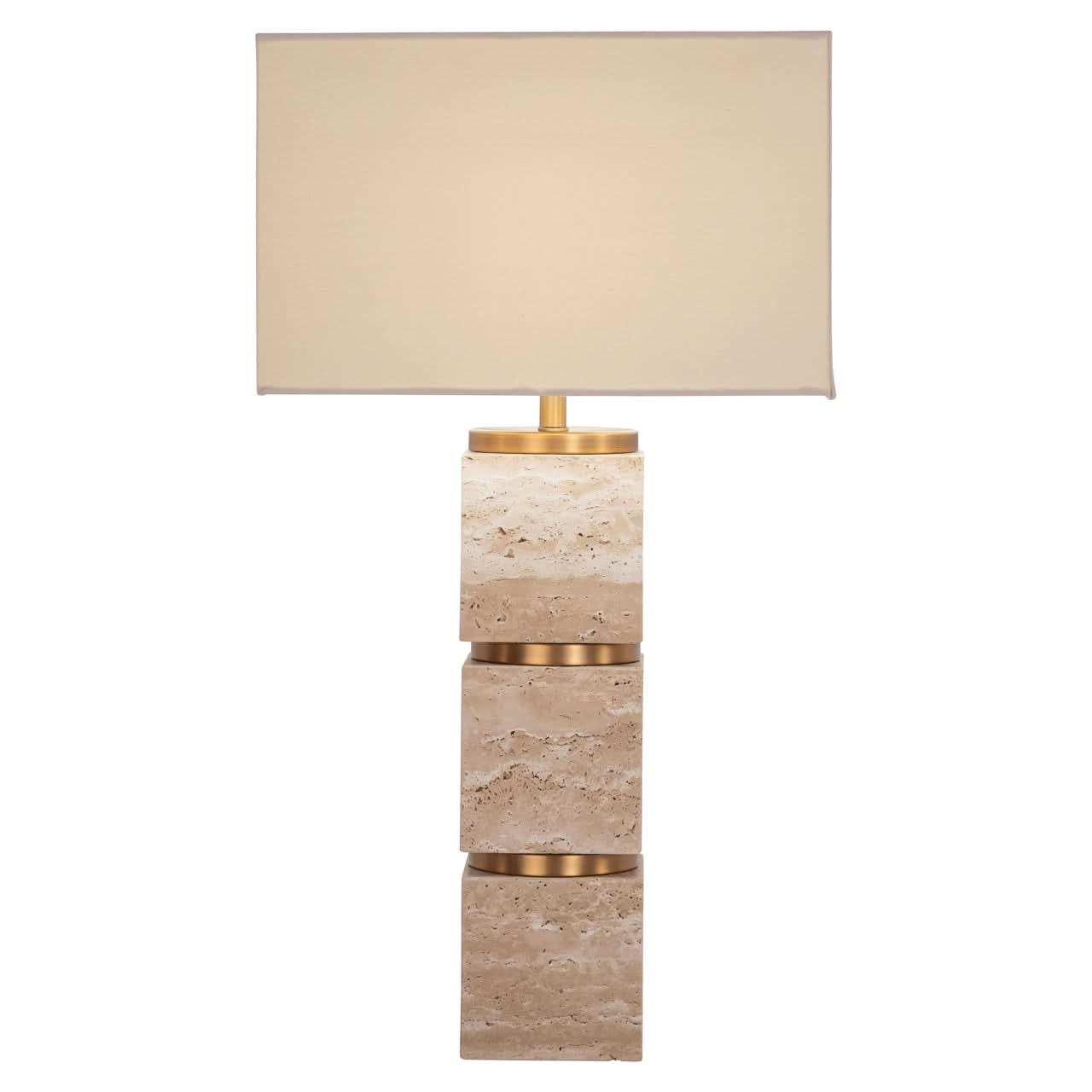 Richmond Interiors – 2er Set Tischlampen Jaella Beige 2er-Set Tischlampen Richmond Interiors