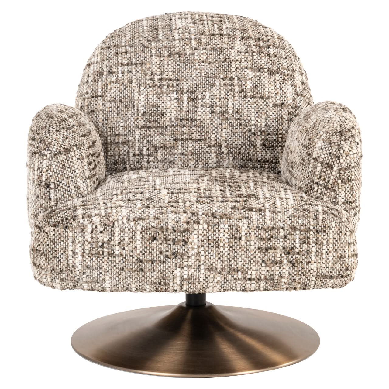 Richmond Interiors – Sessel Kagney brown omara swivel Polstersessel Richmond Interiors