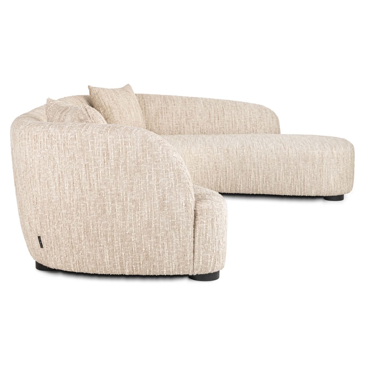 Richmond Interiors – Sofa Pandora beige Angora Lounge rechts Ecksofa Richmond Interiors