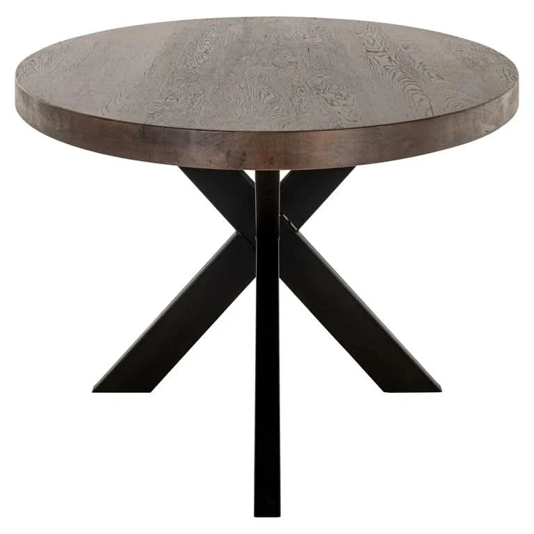 Richmond Interiors Esstisch Watson – Dark Brown (235 cm) mit Spidergestell Esstisch oval Richmond Interiors