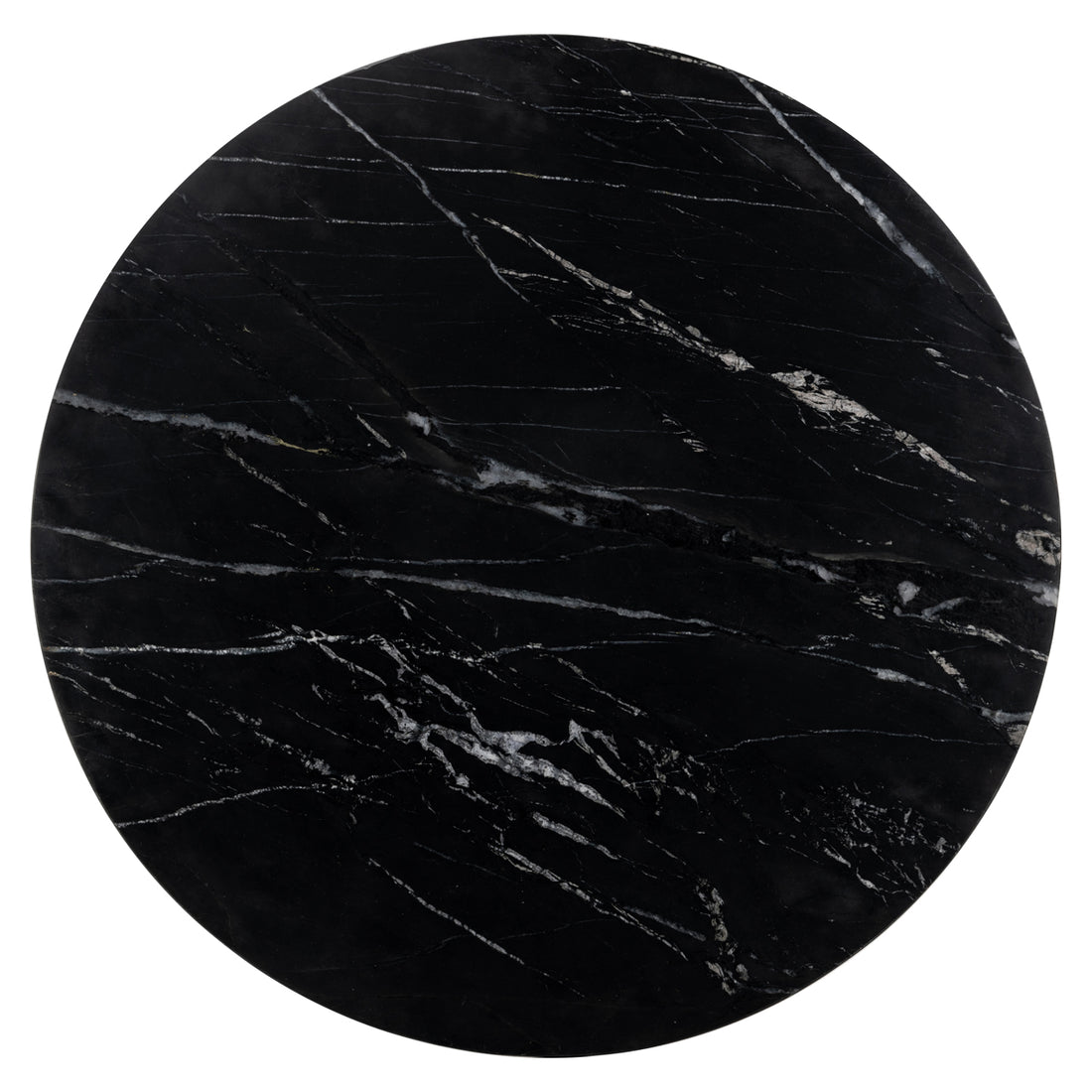 Richmond Interiors Bistro-Tisch Logan black/gold 75Ø Bistro-Tisch Richmond Interiors