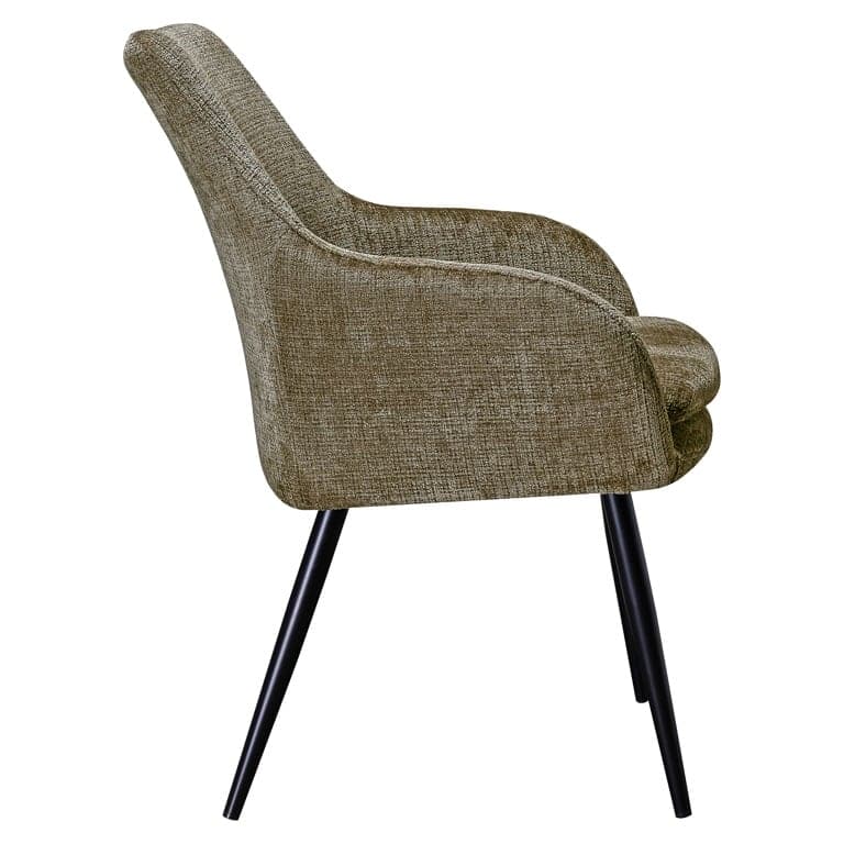 Richmond Interiors - 2er-Set Esszimmerstuhl Chrissy stone chenille (Niagara 104 Stone Chenille) Esszimmerstuhl Richmond Interiors