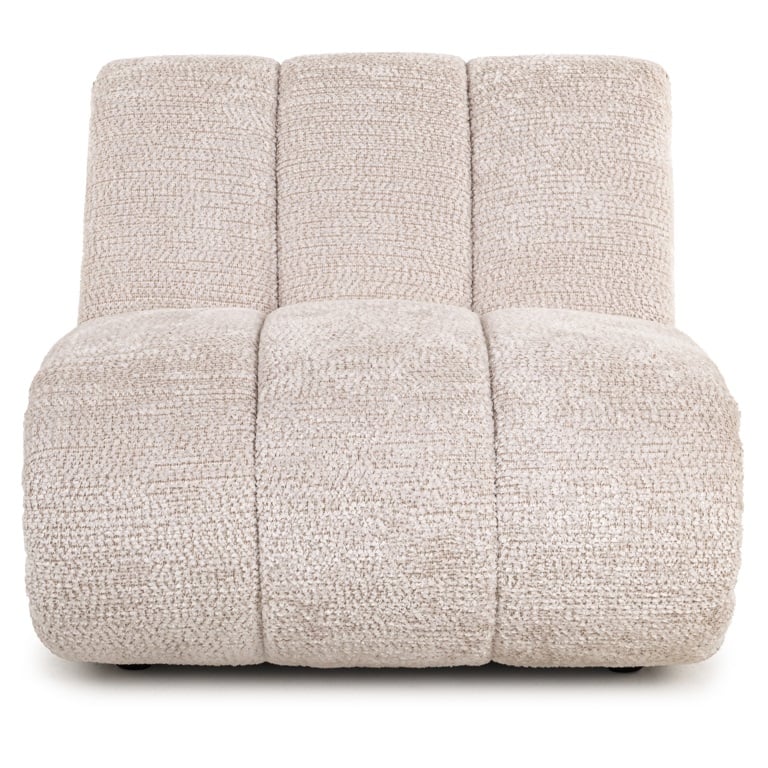 Richmond Interiors Fauteuil Kyli lovely cream (Be Lovely 11 Cream) Fauteuil Richmond Interiors
