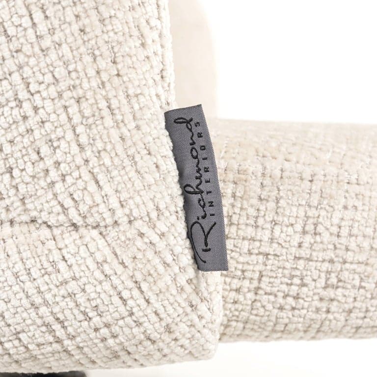 Richmond Interiors Drehstuhl Zendaya beige chenille Drehstuhl Richmond Interiors