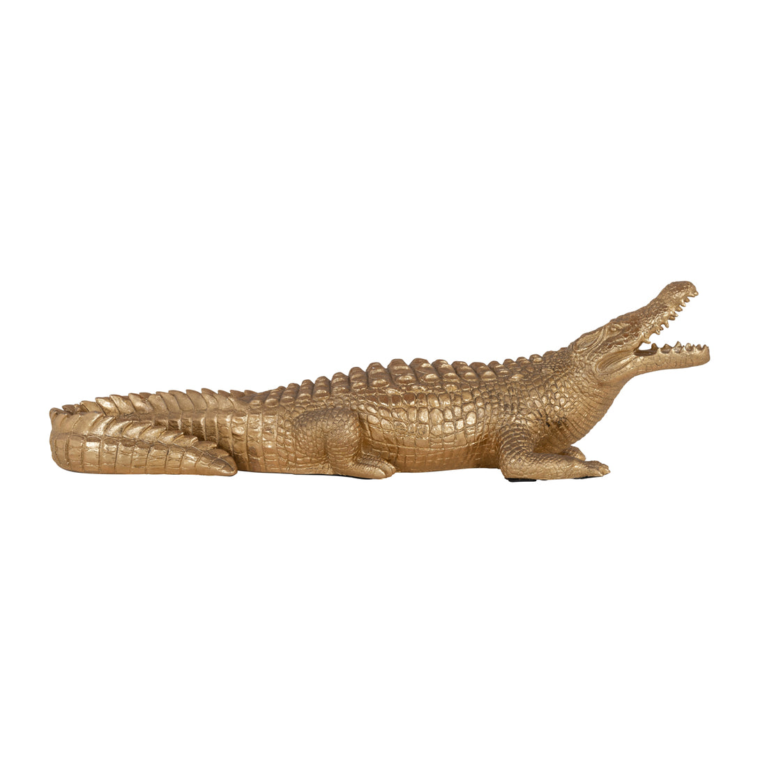 Richmond Interiors Dekoratives Objekt Crocodile gold