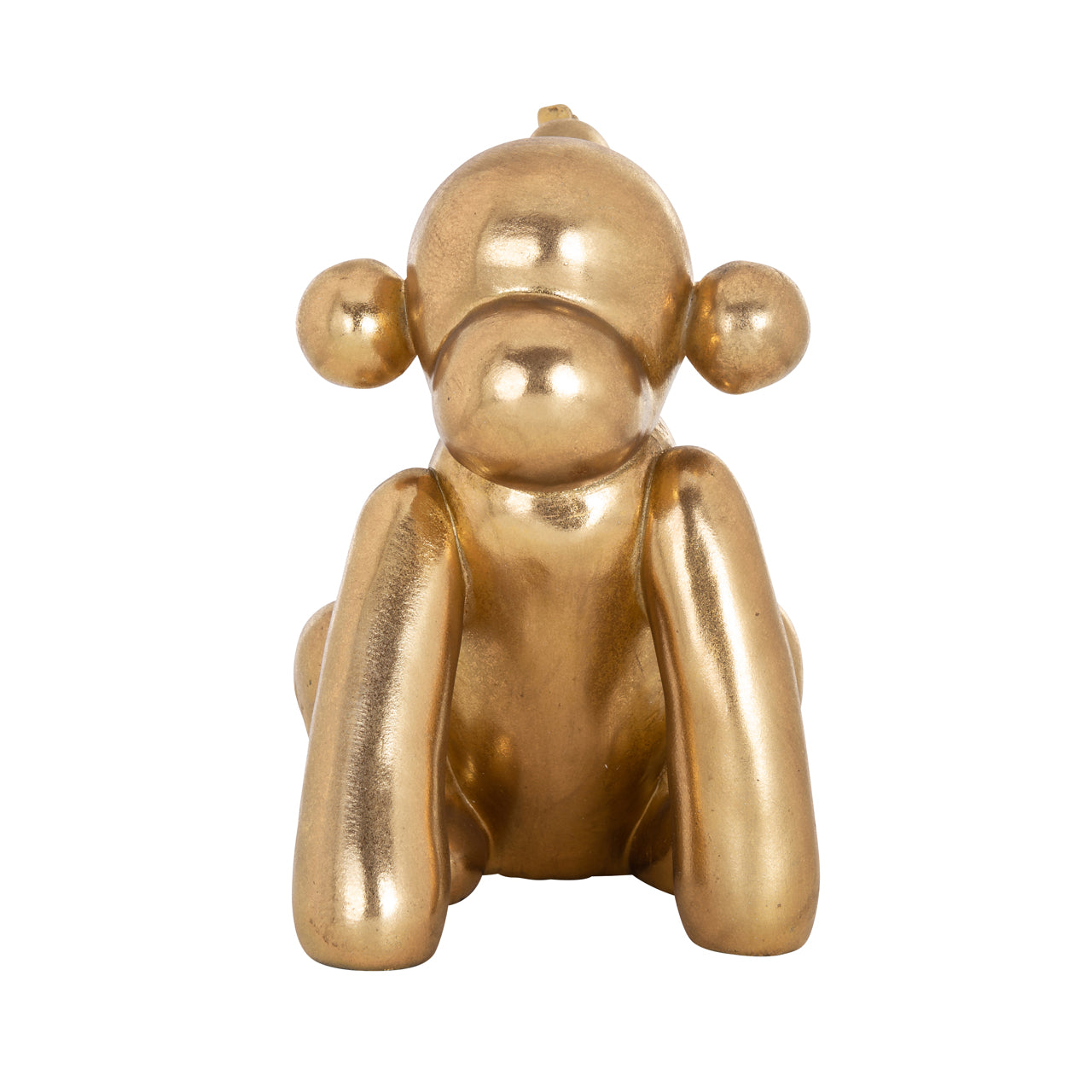 Richmond Interiors Dekoratives Objekt Monkey gold