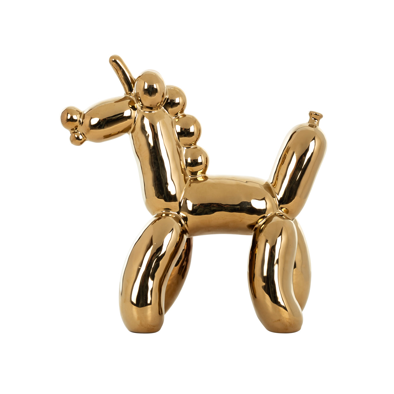 Richmond Interiors Dekoratives Objekt Balloonicorn gold