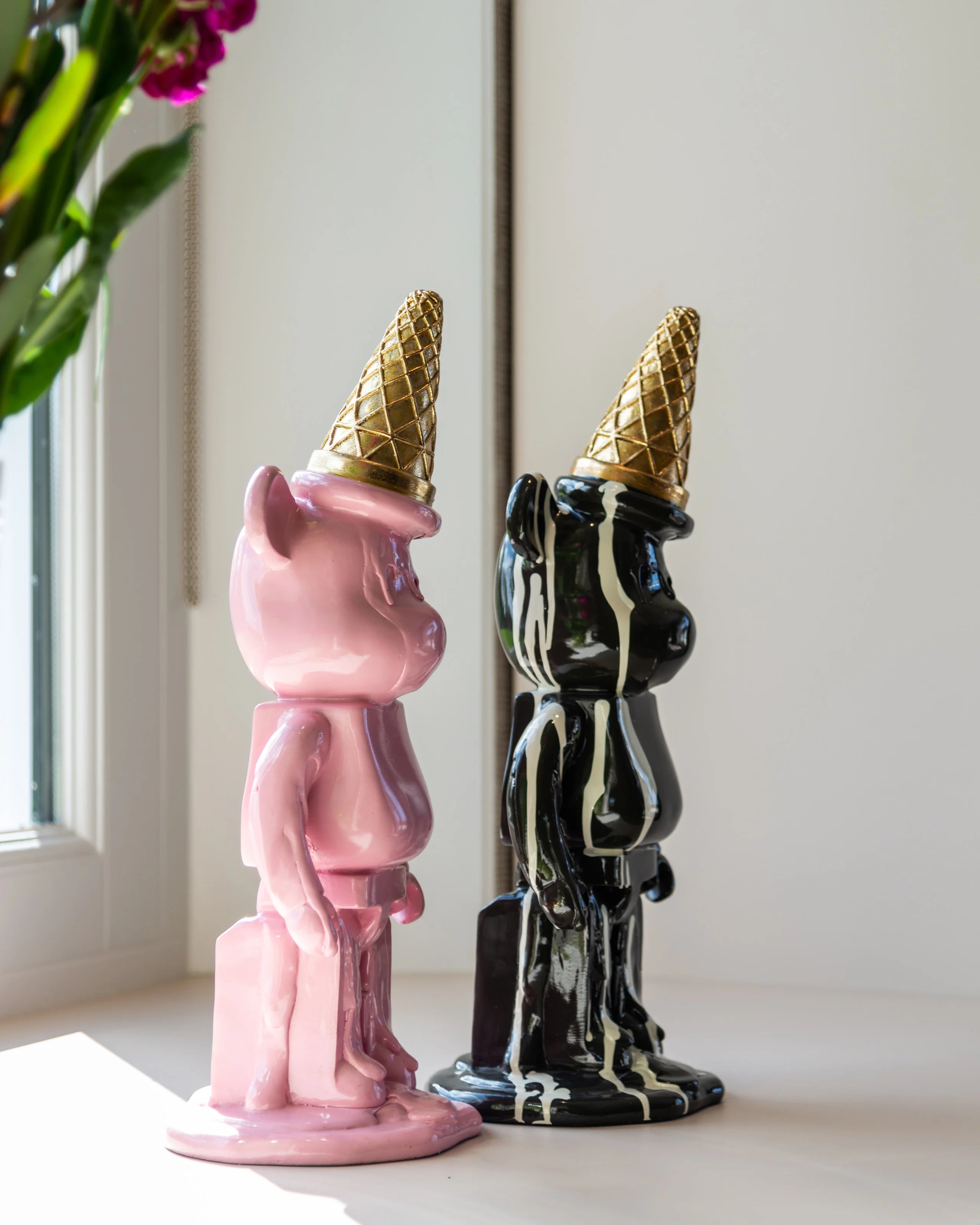 Richmond Interiors Dekoratives Objekt Icebear black Dekoratives Objekt Richmond Interiors