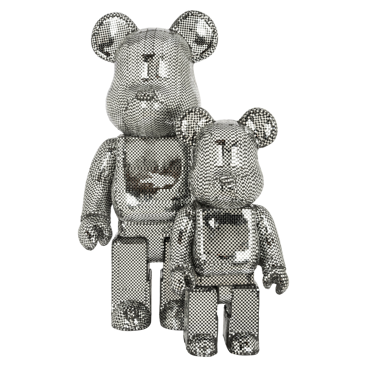 Richmond Interiors Dekoratives Objekt Bear silver small Dekoratives Objekt Richmond Interiors