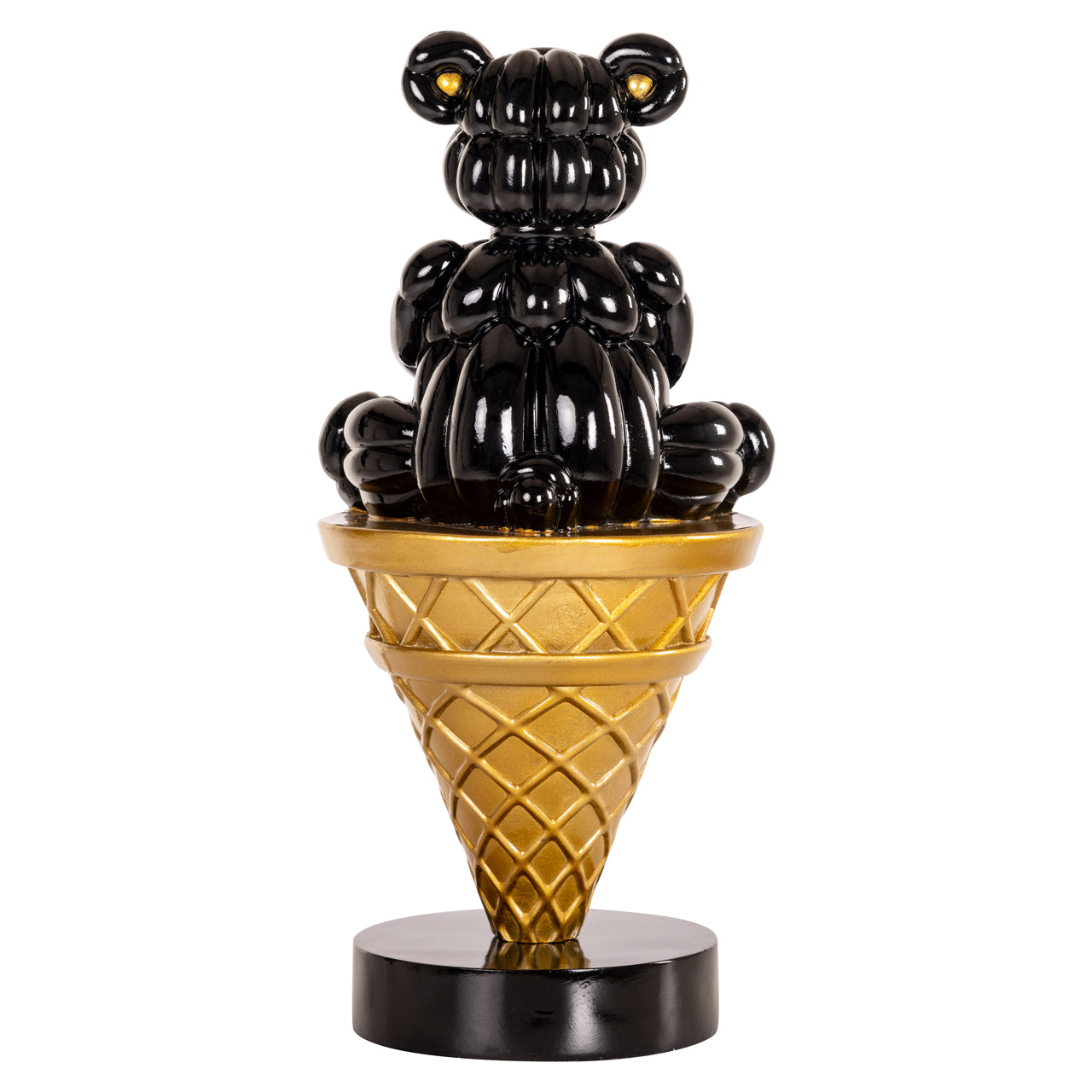 Richmond Interiors Dekoratives Objekt Harly black/gold Dekoratives Objekt Richmond Interiors