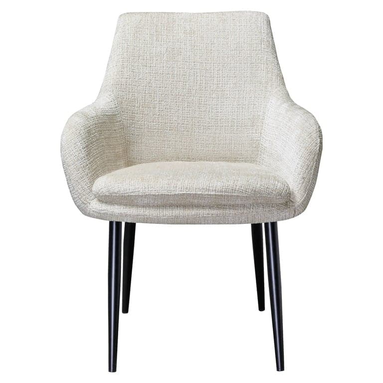 Richmond Interiors - 2er-Set Esszimmerstuhl Chrissy beige chenille (Niagara 902 beige) Esszimmerstuhl Richmond Interiors