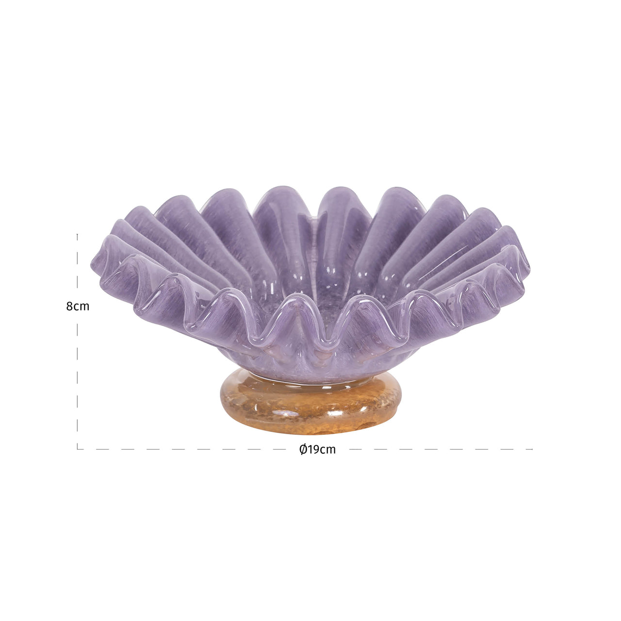 Richmond Interiors Schale Beaudyle purple Schale Richmond Interiors