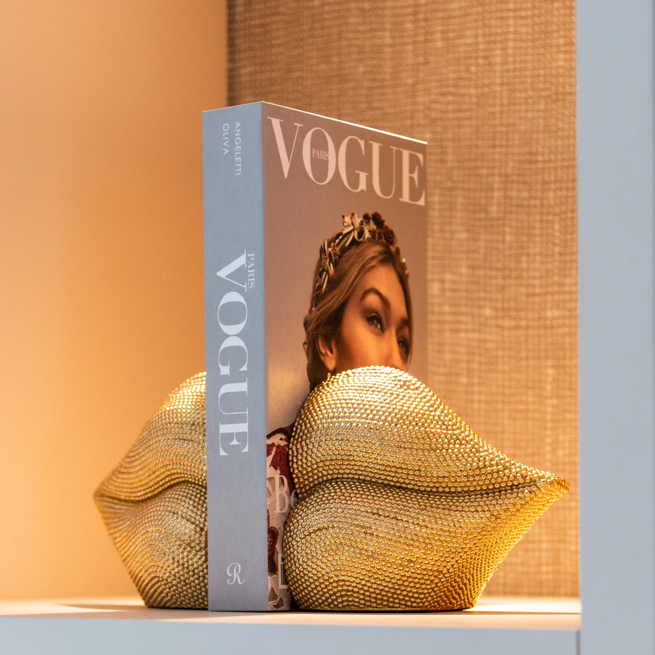 Richmond Interiors Buchständer Kiss gold gold Buchständer Richmond Interiors