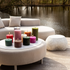 PTMD Yvonne Outdoor Sofa rund Beige Outdoor Loungesofa PTMD