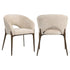 Richmond Interiors Esszimmerstuhl Kenzi cream unicorn (Unicorn 11 cream) Esszimmerstuhl Richmond Interiors