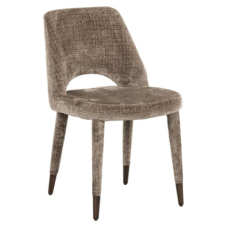 Richmond Interiors - 2er-Set Esszimmerstuhl Cecilia stone chenille fire retardant (Niagara 104 Stone Chenille) Esszimmerstuhl Richmond Interiors