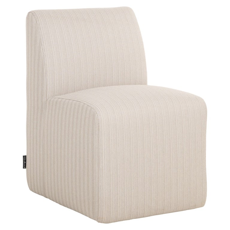 Richmond Interiors Outdoor Esszimmerstuhl Riva beige (22080 Beige) Outdoor Esszimmerstuhl Richmond Interiors