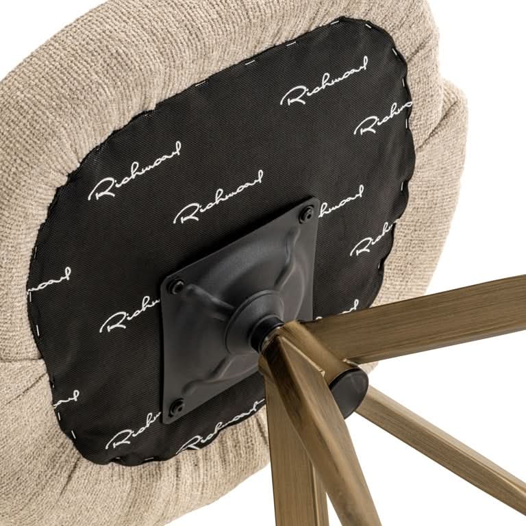 Richmond Interiors Drehstuhl Zendaya – Biscotti (Flammhemmend) Esszimmerstuhl Richmond Interiors