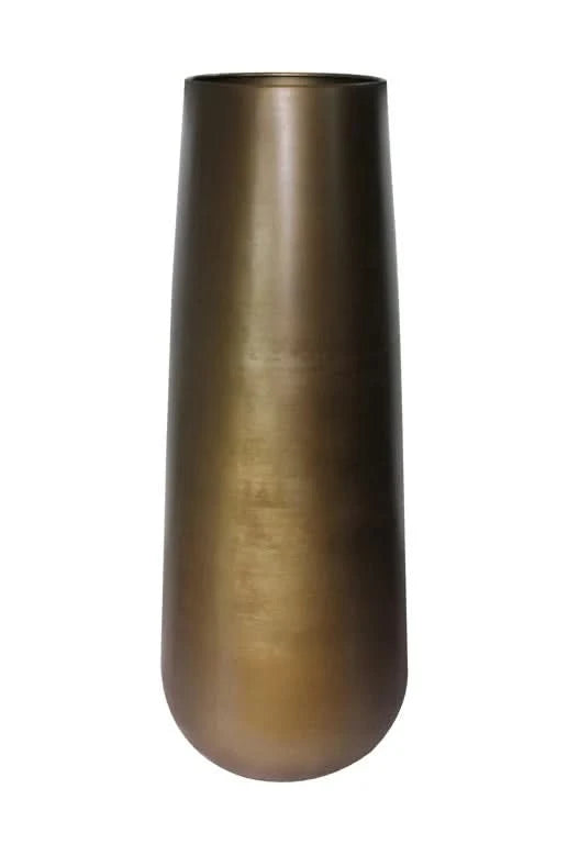 Richmond Interiors Vase Kenza – groß (Brass Antique) Vase Richmond Interiors
