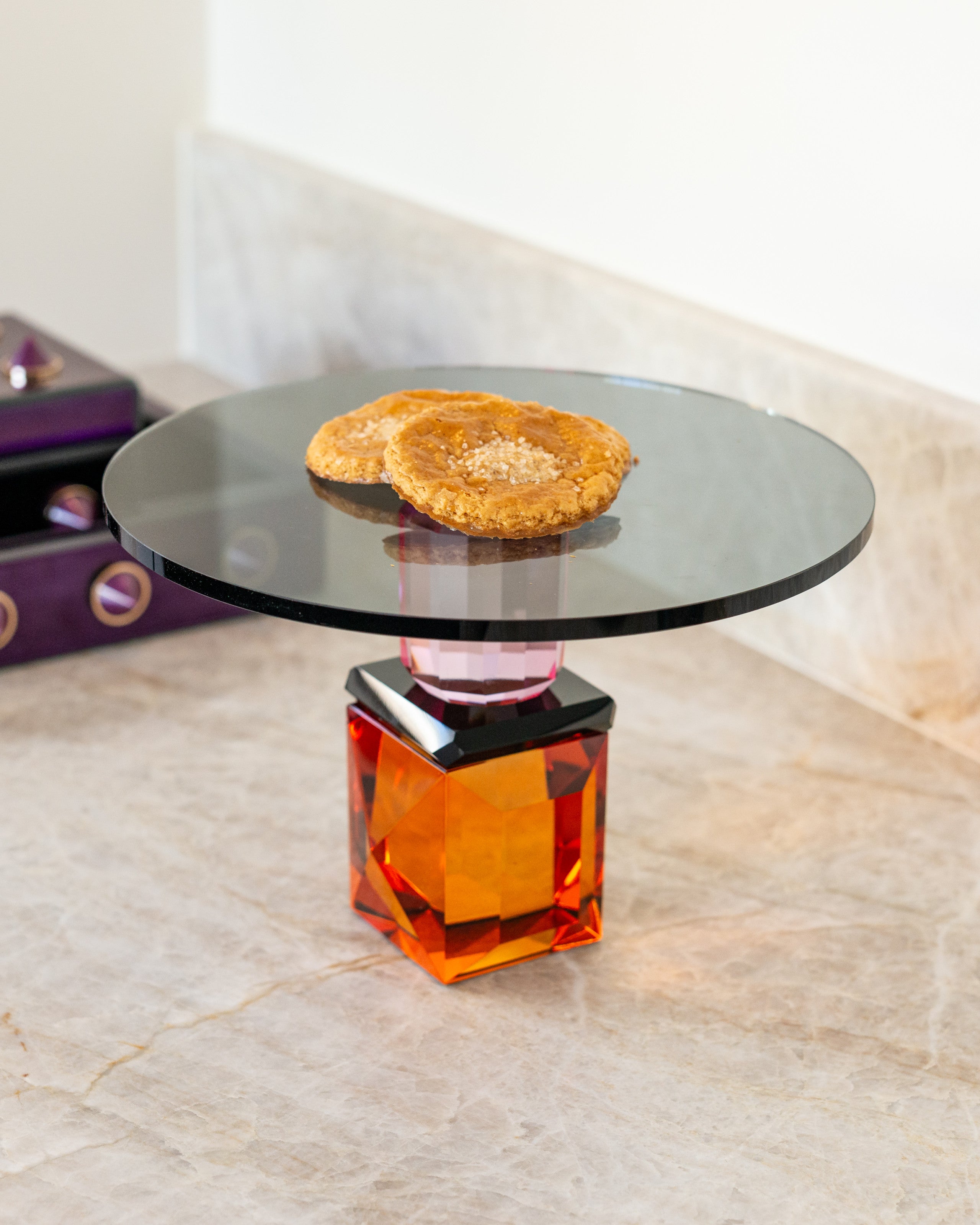 Richmond Interiors Kuchenplatte Feya orange Kuchenplatte Richmond Interiors