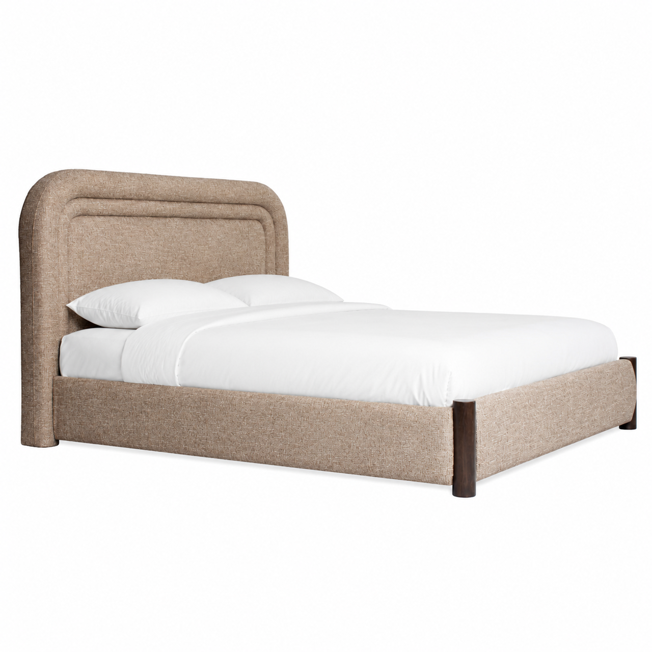 Richmond Interiors Bett Citadel sand tweed 160x200 (mattress size (excl.)) Bett Richmond Interiors