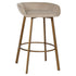 Richmond Interiors Barstuhl Cressida khaki velvet (2er-Set) Barhocker Richmond Interiors
