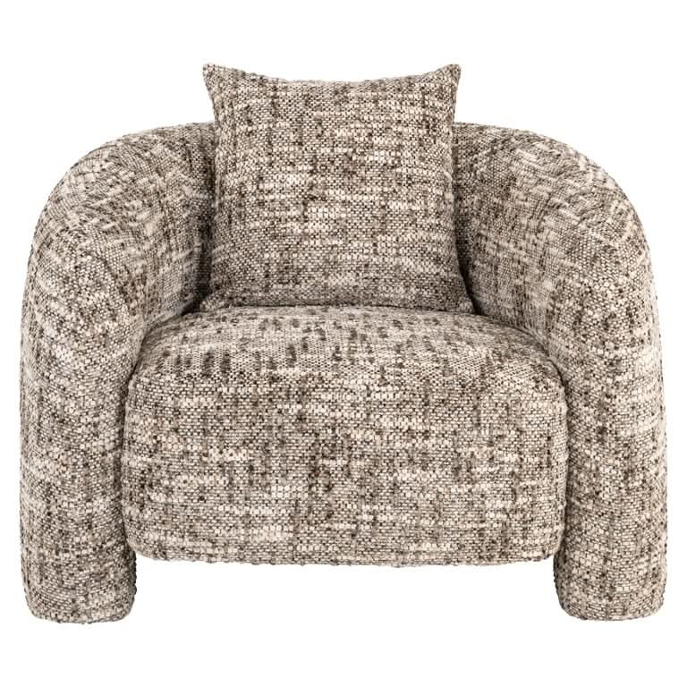 Richmond Interiors Loungesessel Tuscany – Brown Omara Polstersessel Richmond Interiors