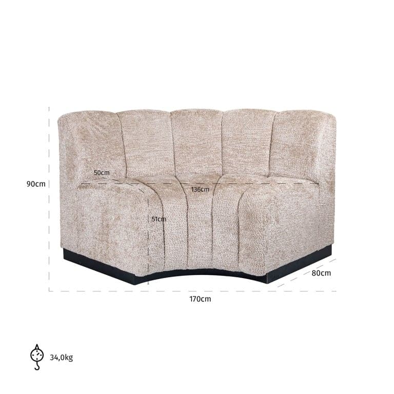Richmond Interiors Eckbank Hillpark lovely beige Eckbank Richmond Interiors