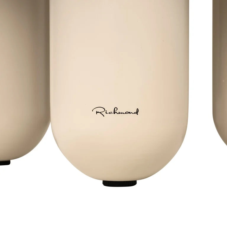 Richmond Interiors Esstisch Calma – Ø120 cm (Beige) Esstisch rund Richmond Interiors