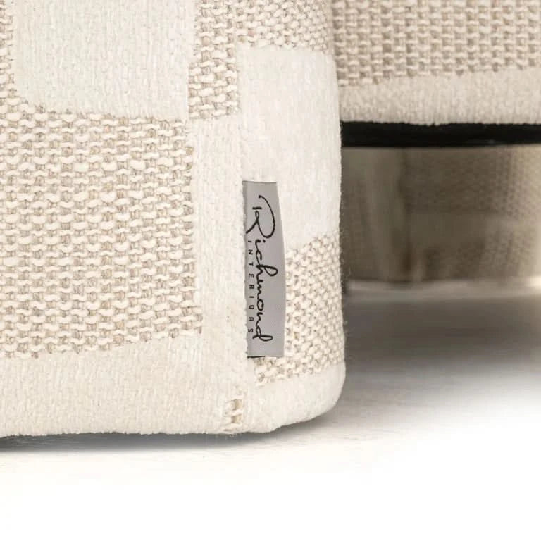 Richmond Interiors Loungesessel Tuscany – Beige Graffic Polstersessel Richmond Interiors