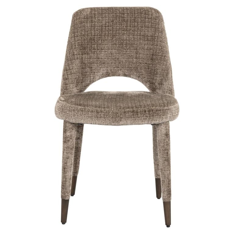 Richmond Interiors - 2er-Set Esszimmerstuhl Cecilia stone chenille fire retardant (Niagara 104 Stone Chenille) Esszimmerstuhl Richmond Interiors