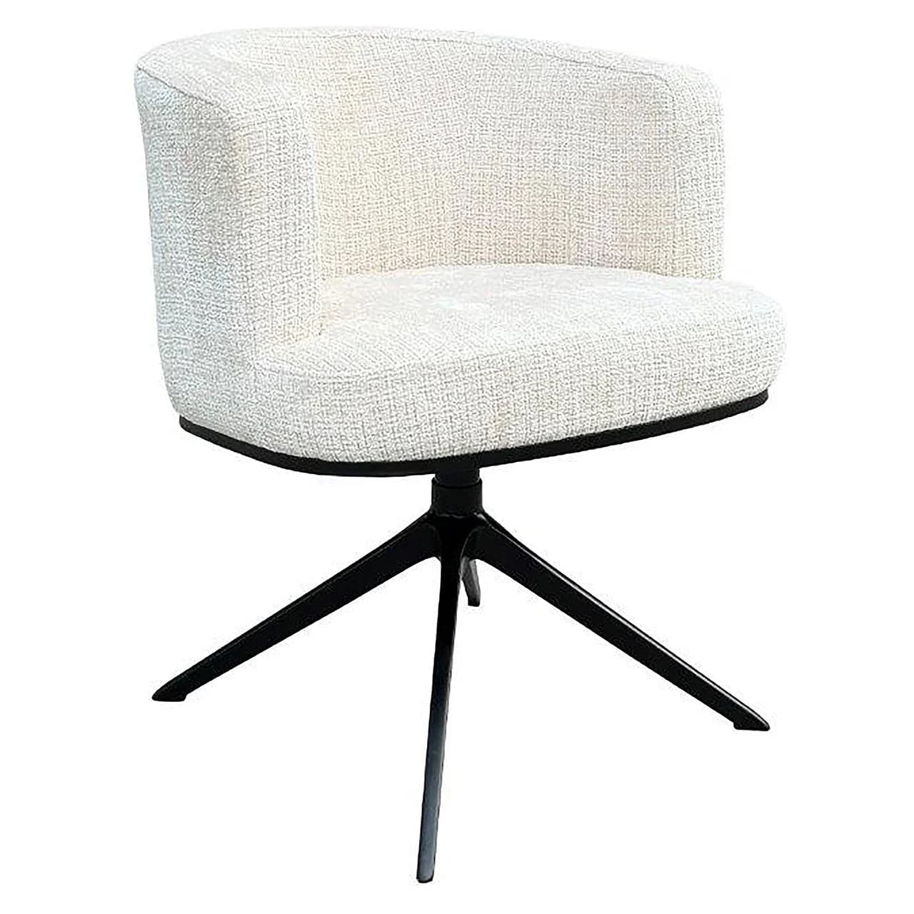 Richmond Interiors Drehstuhl Cheyenne beige Chenille Drehstuhl Richmond Interiors