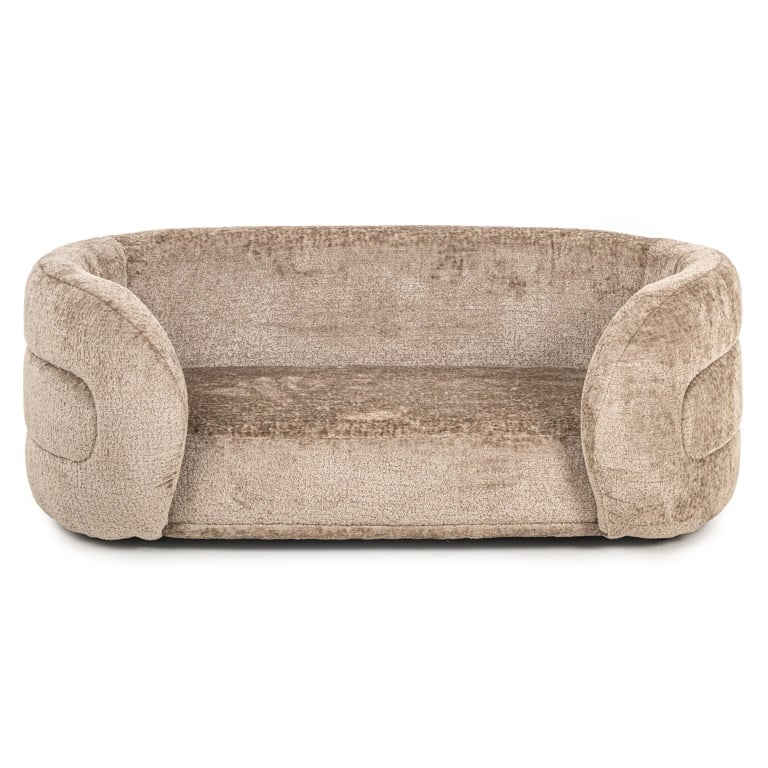 Richmond Interiors Haustierbett Bingo taupe chenille (Bergen 104 taupe chenille) Haustierbett Richmond Interiors