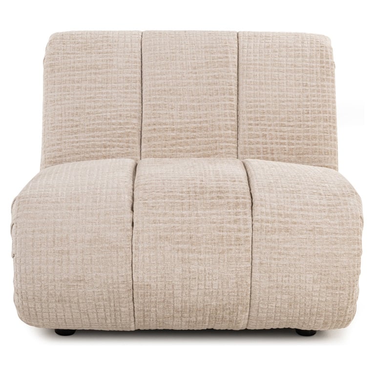 Richmond Interiors Fauteuil Kyli cream jasper (Jasper 11 Cream) Fauteuil Richmond Interiors