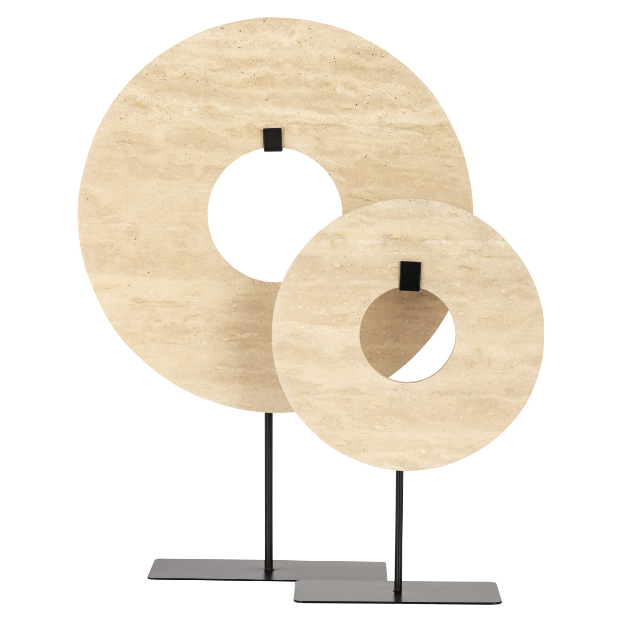 Richmond Interiors Dekoratives Objekt Manou beige small