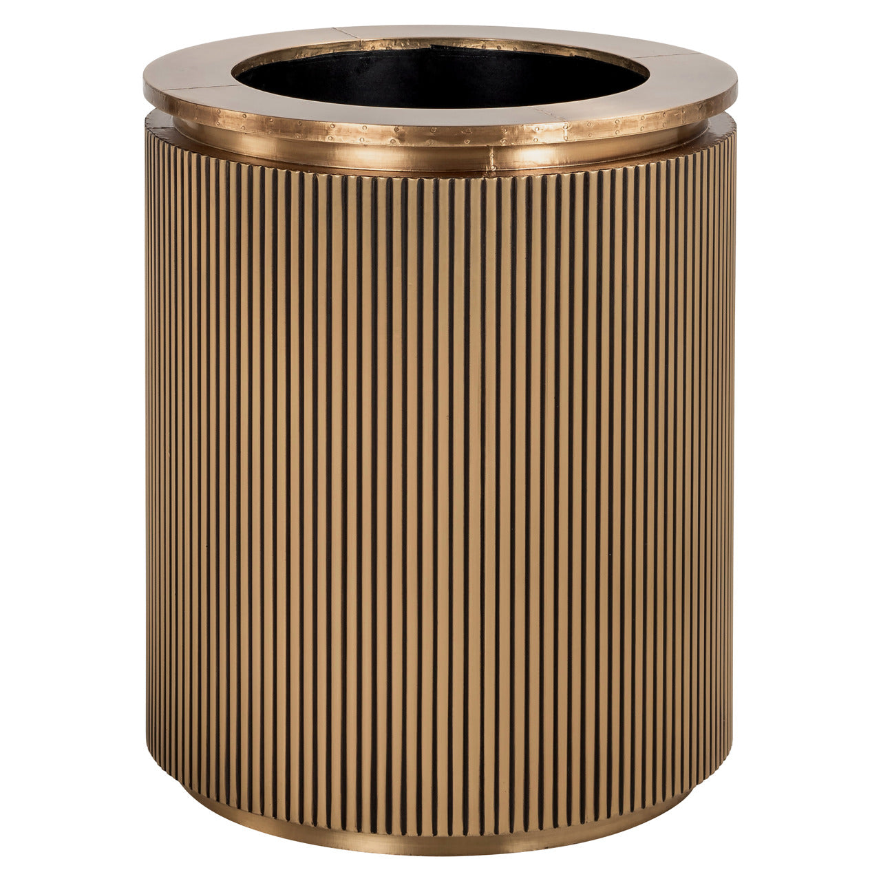 Richmond Interiors Pflanzgefäß Ironville gold 50Ø