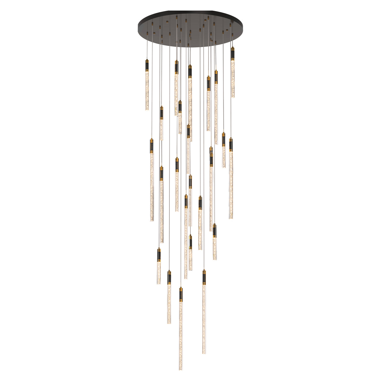 Richmond Interiors Pendelleuchte Crosley black/gold Pendelleuchte Richmond Interiors