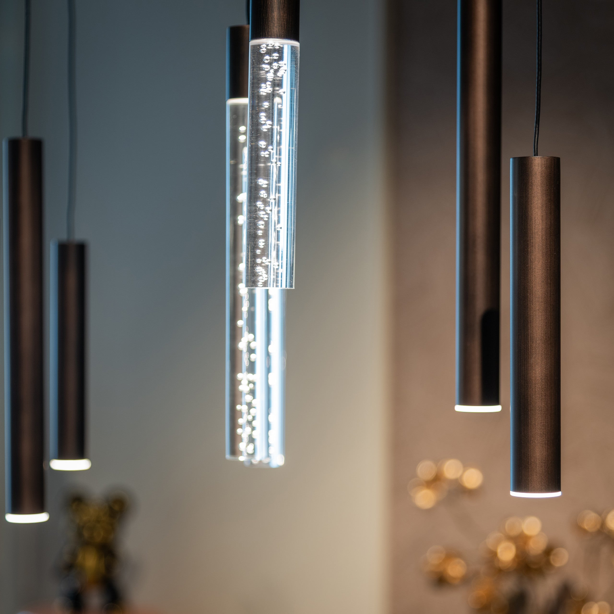 Richmond Interiors Pendelleuchte Oxley bronze large