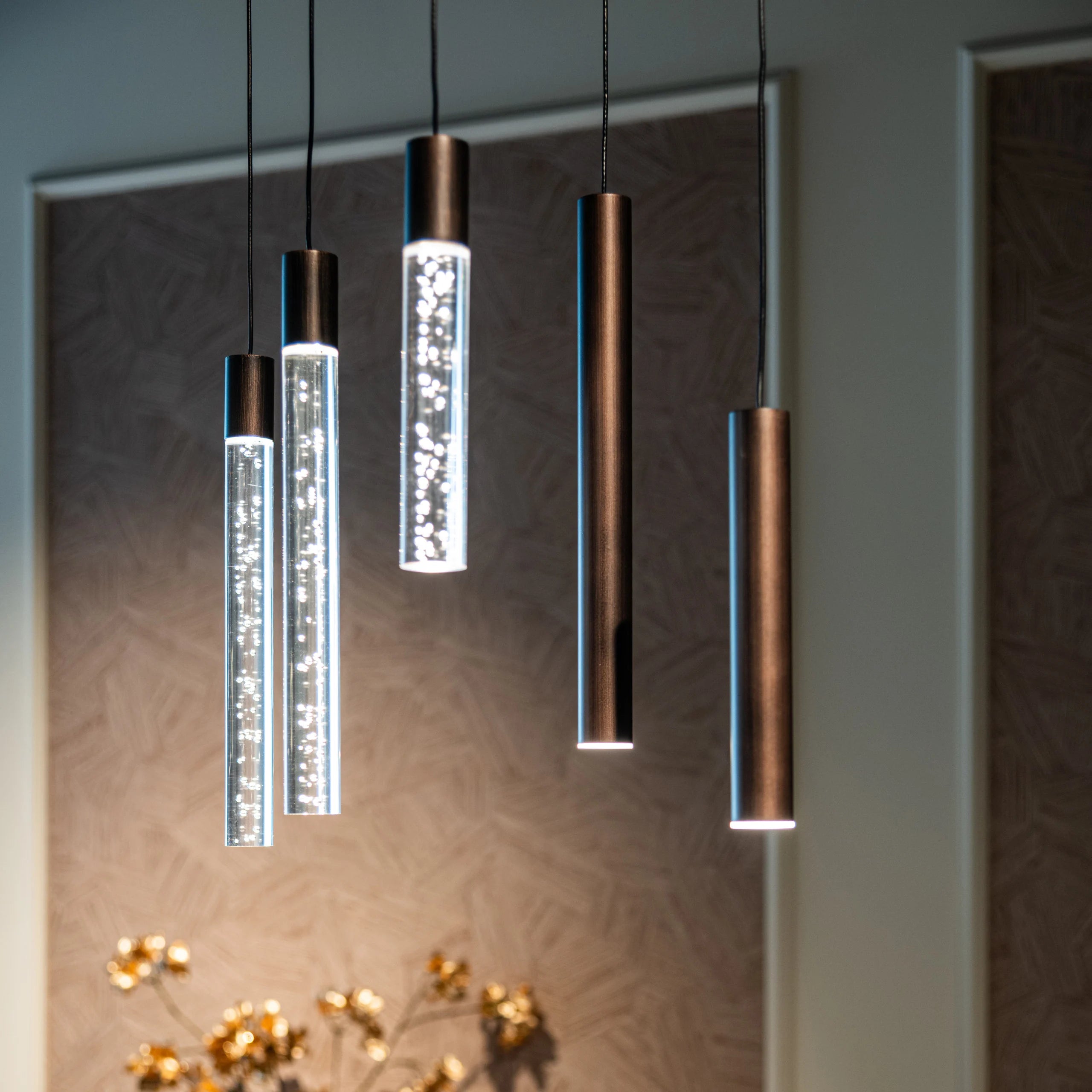 Richmond Interiors Pendelleuchte Oxley bronze large Pendelleuchte Richmond Interiors