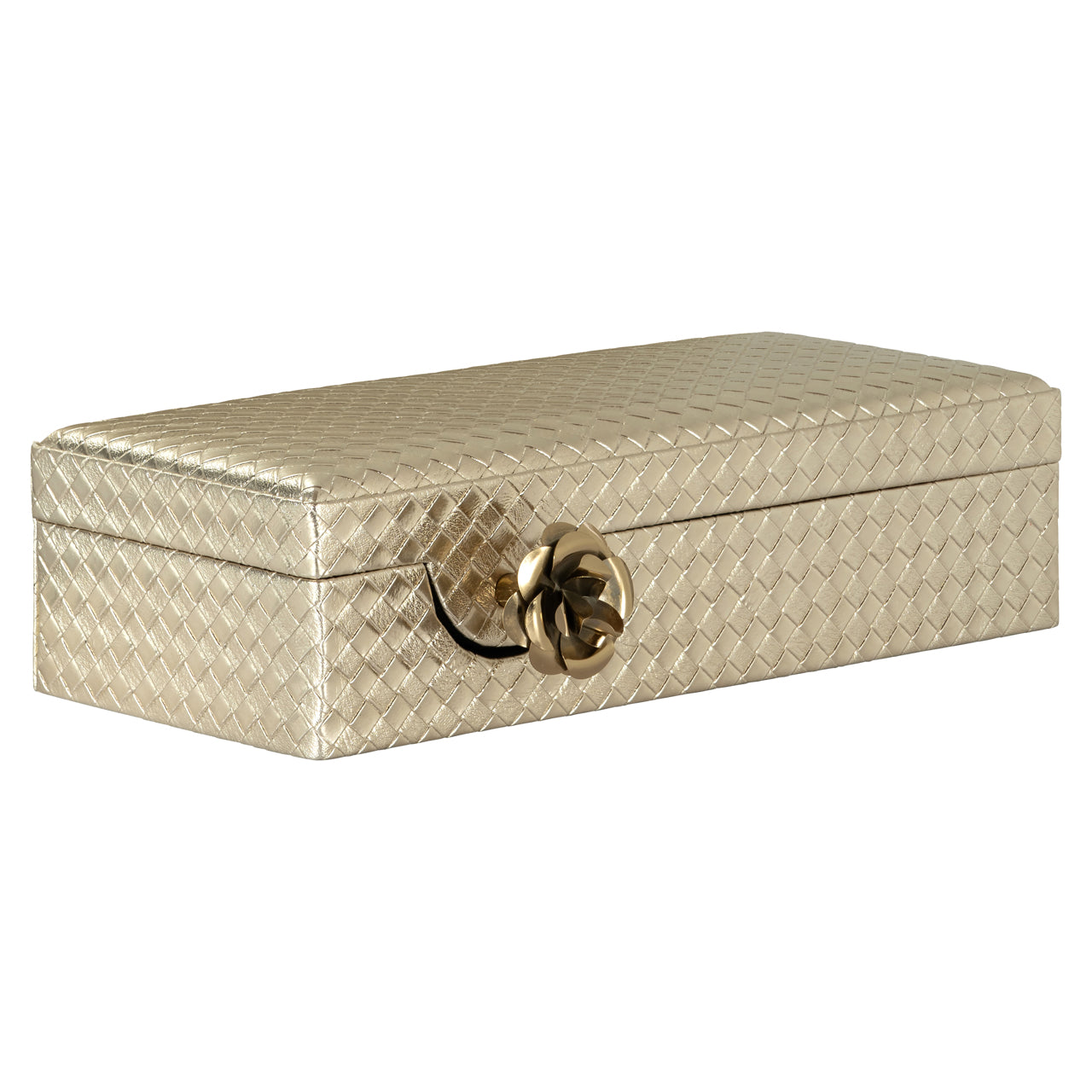 Richmond Interiors Aufbewahrungsbox Trace gold small Aufbewahrungsbox Richmond Interiors