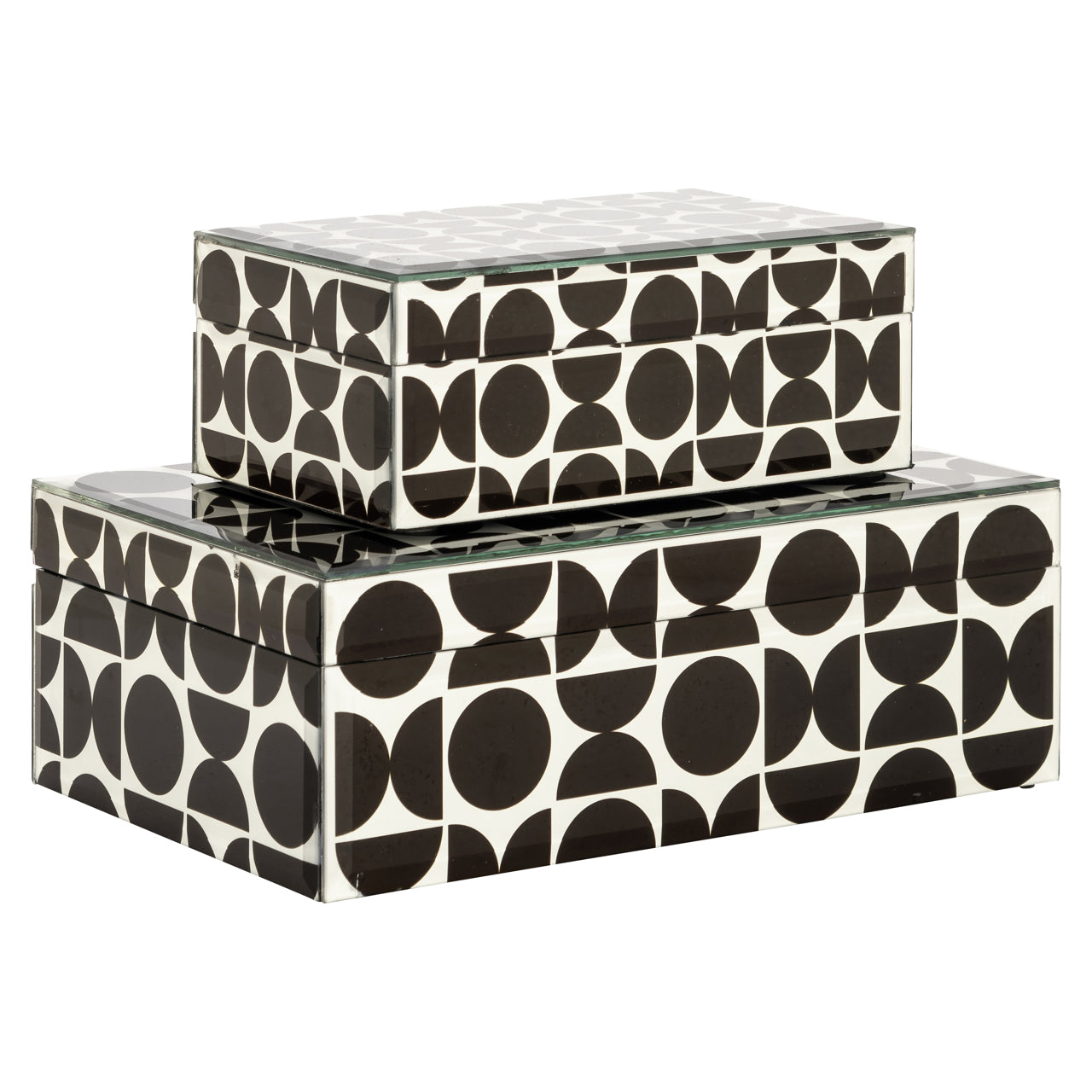 Richmond Interiors Aufbewahrungsbox Vivian black large Aufbewahrungsbox Richmond Interiors