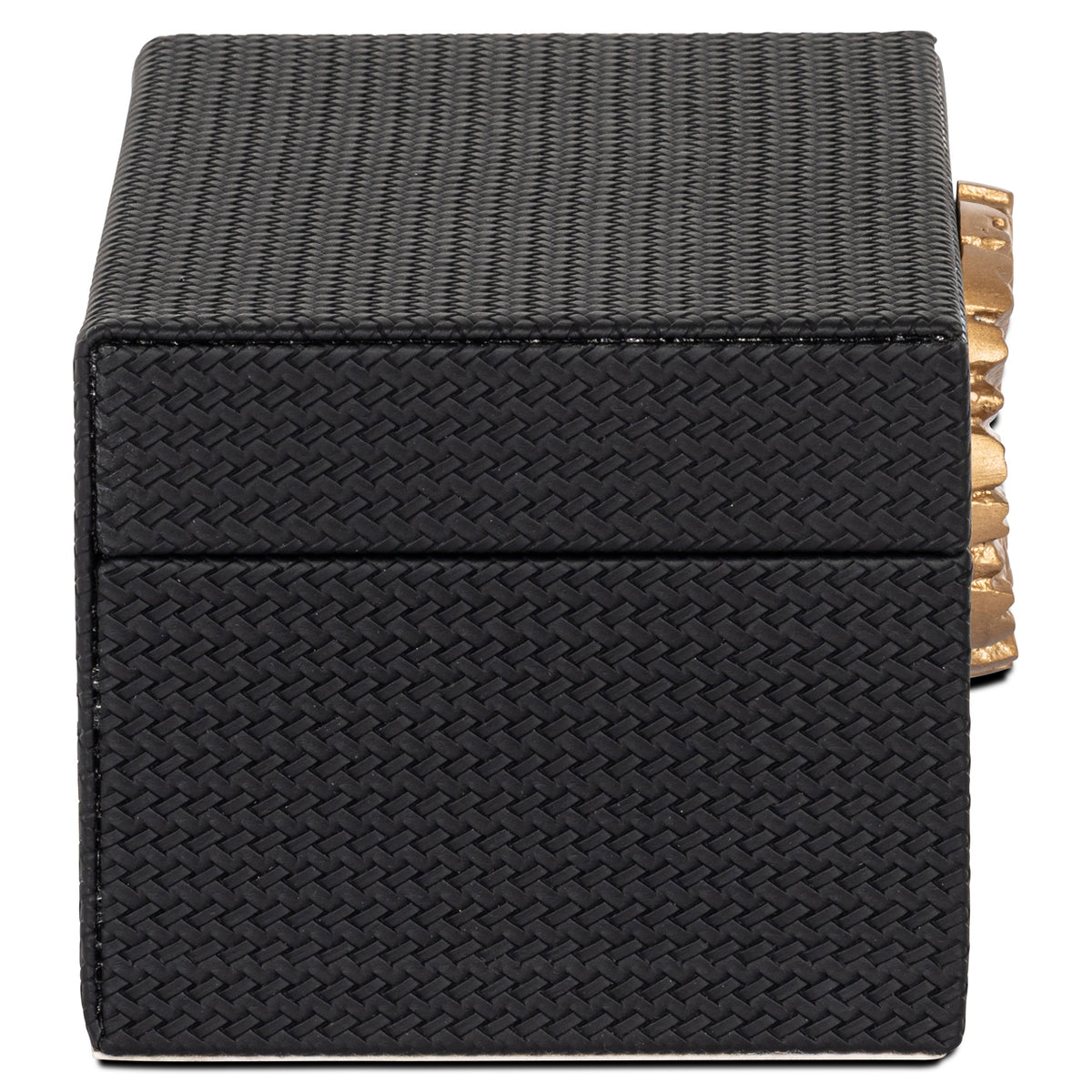 Richmond Interiors Aufbewahrungsbox Amal black/gold small Richmond Interiors