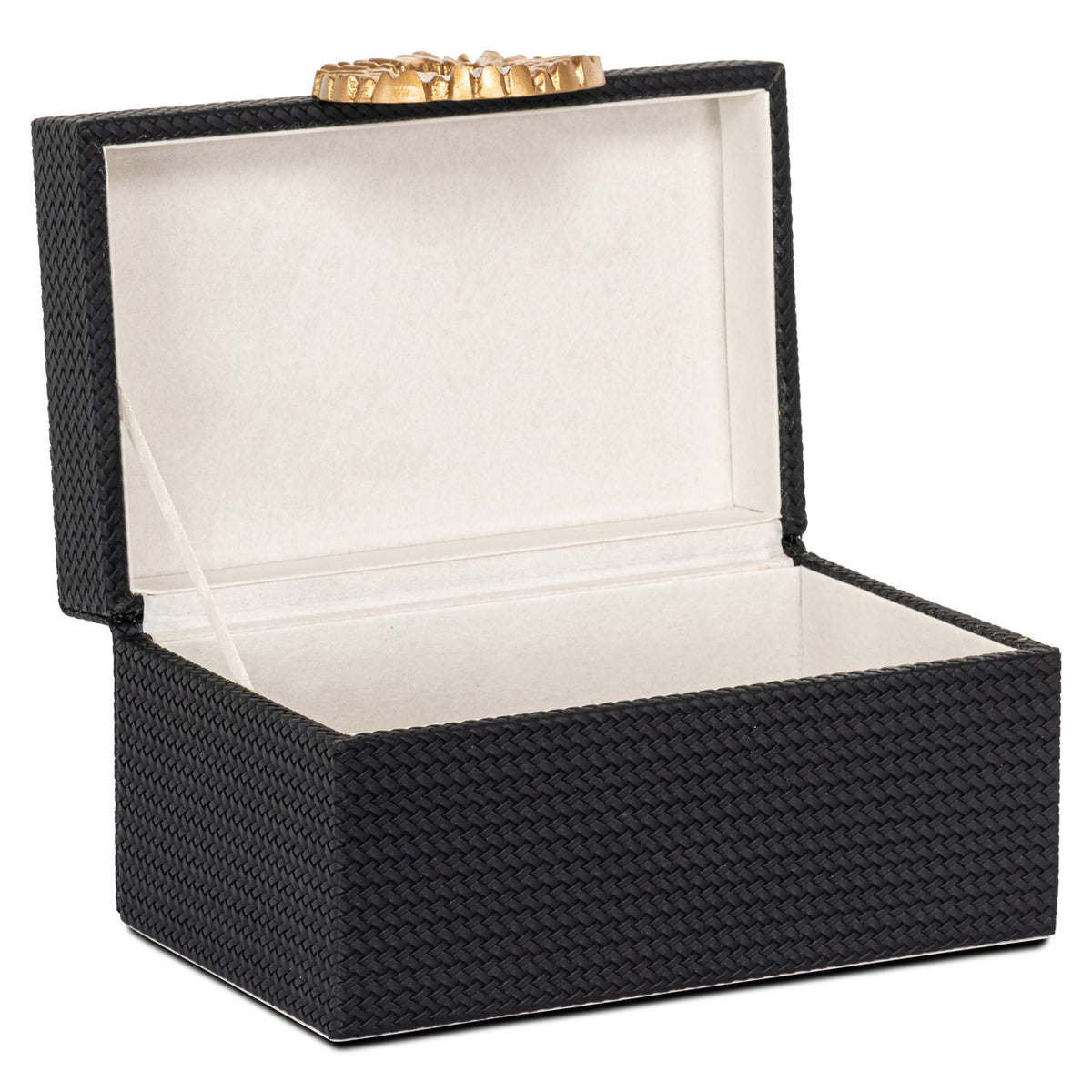 Richmond Interiors Aufbewahrungsbox Amal black/gold small Richmond Interiors