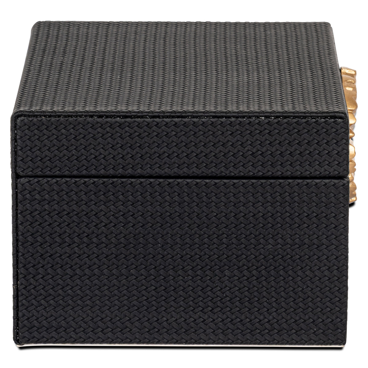 Richmond Interiors Aufbewahrungsbox Amal black/gold large Richmond Interiors