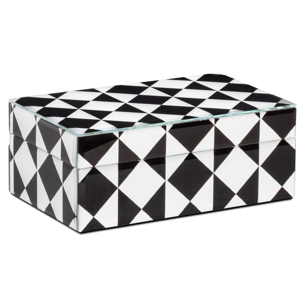 Richmond Interiors Aufbewahrungsbox Silas black/white small Aufbewahrungsbox Richmond Interiors