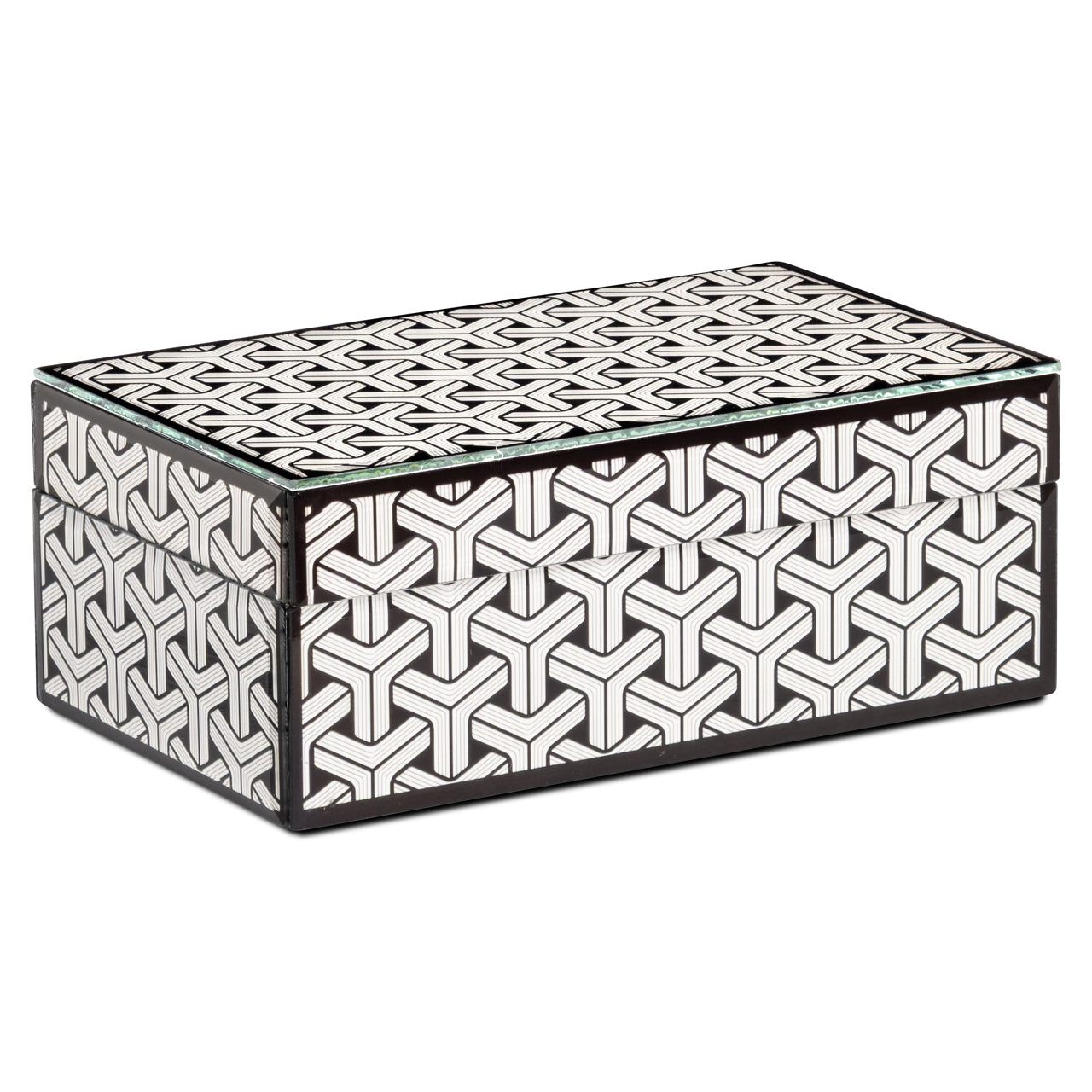 Richmond Interiors Aufbewahrungsbox Feliz black/white small Aufbewahrungsbox Richmond Interiors